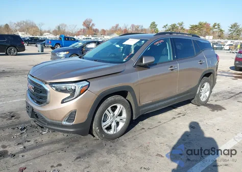 2018 GMC Terrain Sle из США, поврежденный, VIN 3GKALMEV2JL352402